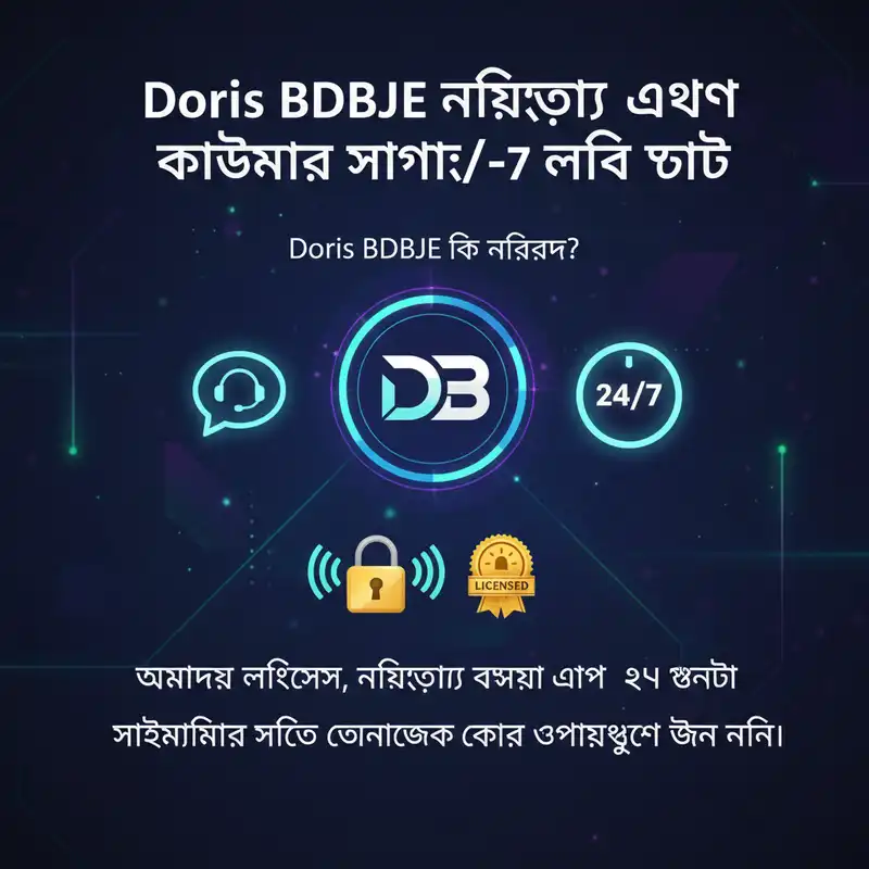 Doris BDBJE কাস্টমার সাপোর্ট এবং নিরাপত্তা ব্যবস্থা
